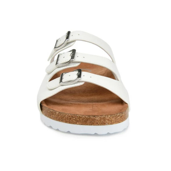 Promo ✔️ Journee Collection 👩 Women's Desta Slide White 😍 - Image 4