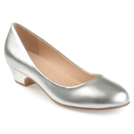 Promo 👏 Journee Collection 👩 Women's Comfort Saar Pump Silver 🥰 - Image 13