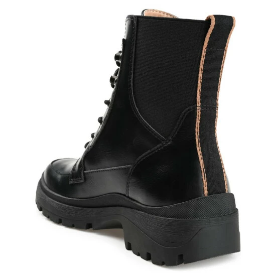 Best deal ⭐ Journee Collection 👩 Womens Tru Comfort Foam Hallam Bootie Black Black 😍 - Image 3