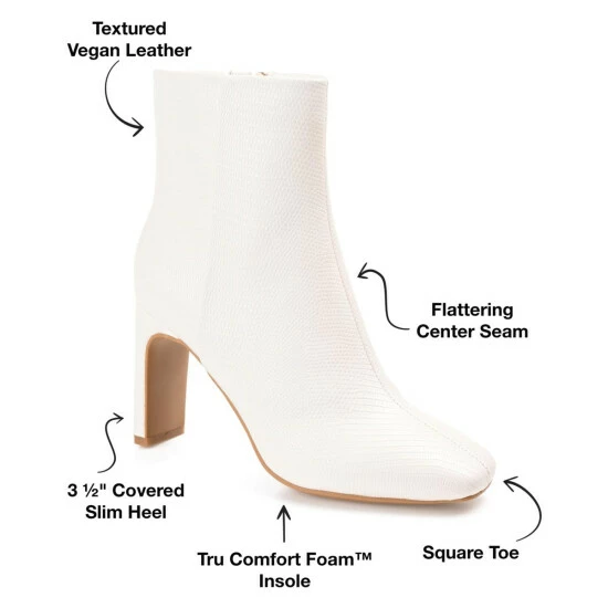 New ๐งจ Journee Collection ๐ฉ Womens Tru Comfort Foam Sarla Bootie Brown ๐ - Image 3