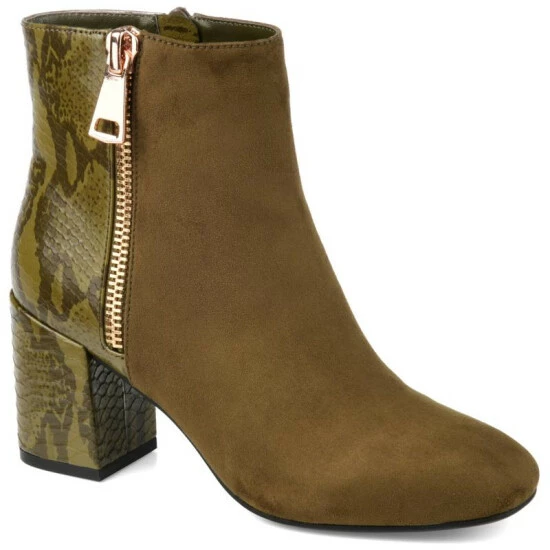 New ๐งจ Journee Collection ๐ฉ Womens Tru Comfort Foam Sarla Bootie Brown ๐ - Image 12