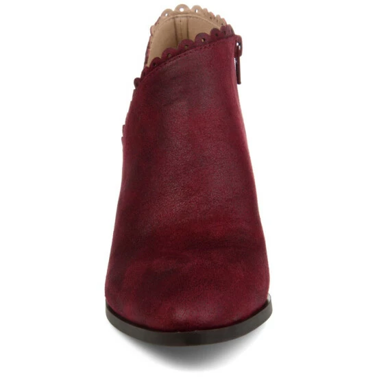 New ๐ฏ Journee Collection ๐ฉ Womens Tessa Bootie Wine ๐ - Image 5
