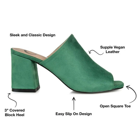 Top 10 ๐ Journee Collection ๐ฉ Womens Wide Width Adelaide Slide Green ๐ - Image 3