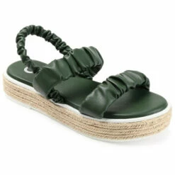 Best deal 🔔 Journee Collection 👩 Womens Tru Comfort Foam Knowles 🩴 Sandal Owht Off White 👍