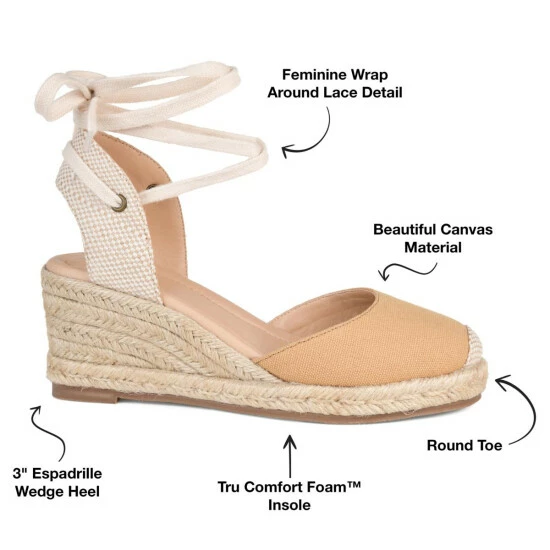 Outlet โค๏ธ Journee Collection ๐ฉ Womens Tru Comfort Foam Wide Width Monte Wedge Black ๐งจ - Image 2