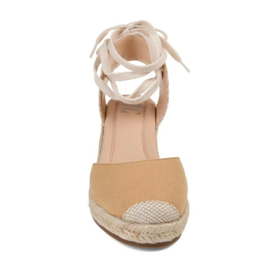 Outlet โค๏ธ Journee Collection ๐ฉ Womens Tru Comfort Foam Wide Width Monte Wedge Black ๐งจ - Image 7