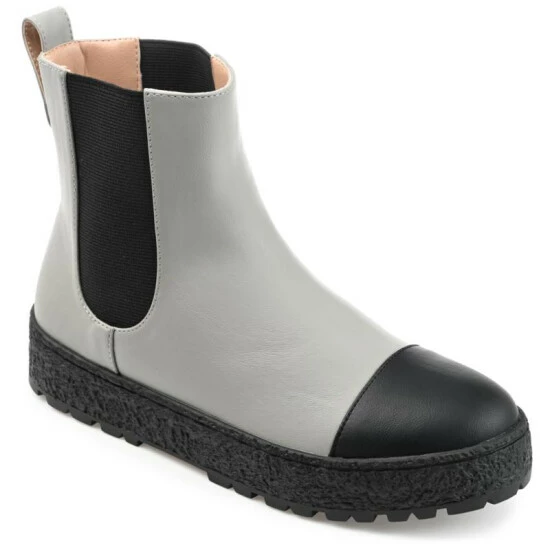 New π Journee Collection π© Womens Tru Comfort Foam Jenie Bootie Taupe π - Image 7