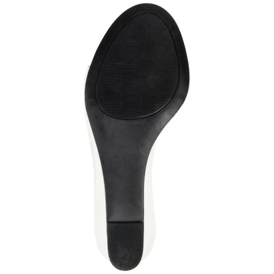 New 💯 Journee Collection 👩 Women's Angelina Wedge Beige 🛒 - Image 2