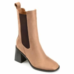 Buy 🤩 Journee Collection 👩 Womens Tru Comfort Foam Kaydia Bootie Camel 🎉