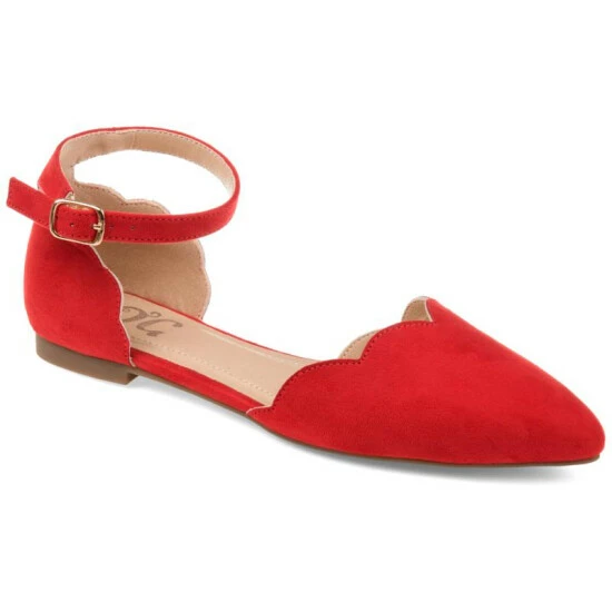 Best Sale 🥰 Journee Collection 👩 Women's Lana Flat Red 👍 - Image 12