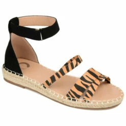 Best Pirce ⭐ Journee Collection 👩 Women's Tru Comfort Foam Rochelle 🩴 Sandal Animal 🌟