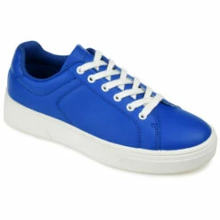 Best deal 👏 Journee Collection 👩 Women's Tru Comfort Foam Leeon 👟 Sneaker Blue Blue ❤️