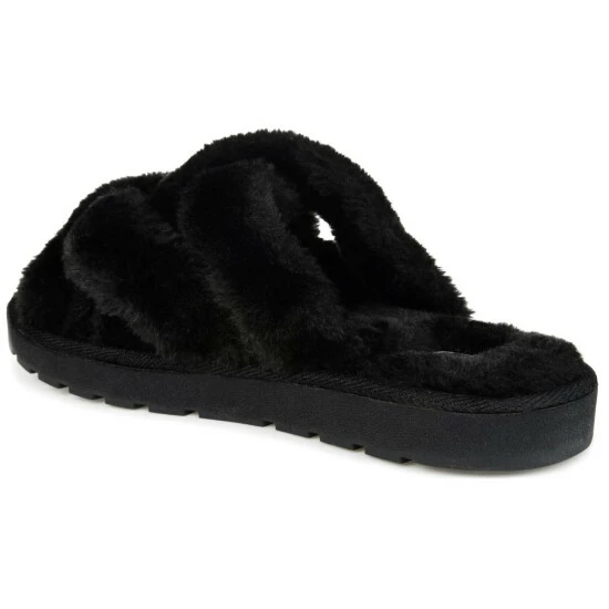 Top 10 🎁 Journee Collection 👩 Women's Faux Fur Quiet Slipper Ivory 🔥 - Image 6