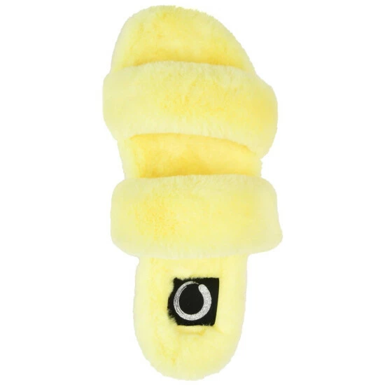Brand new ๐ Journee Collection ๐ฉ Women's Faux Fur Relaxx Slipper Yellow ๐ - Image 7