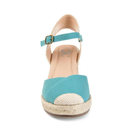 Best Pirce ๐ฏ Journee Collection ๐ฉ Women's Comfort Foam Ashlyn Wedge Purple ๐งจ - Image 2