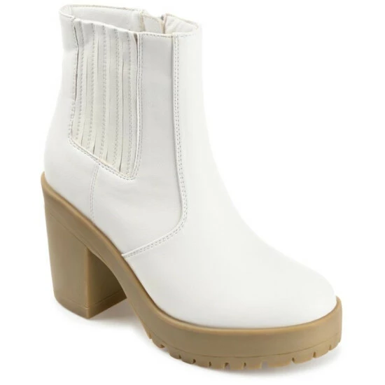 Budget ๐ Journee Collection ๐ฉ Womens Tru Comfort Foam Riplee Bootie White ๐งจ - Image 13