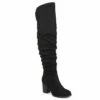 Best Pirce 🔔 Journee Collection 👩 Women's Wide Width Kaison Boot Black ⌛