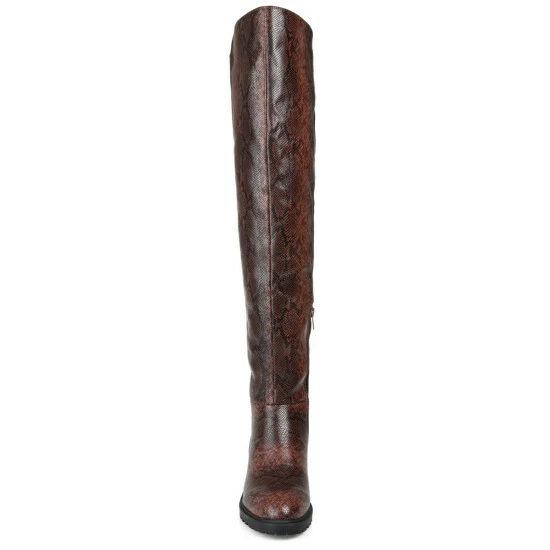 Best deal ๐ Journee Collection ๐ฉ Women's Tru Comfort Foam Aryia Boot Snake โจ - Image 2