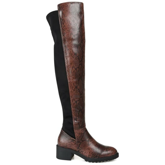 Best deal ๐ Journee Collection ๐ฉ Women's Tru Comfort Foam Aryia Boot Snake โจ - Image 3