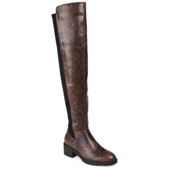 Best deal ๐ Journee Collection ๐ฉ Women's Tru Comfort Foam Aryia Boot Snake โจ - Image 10