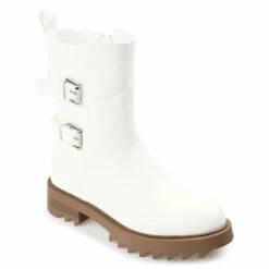 Deals 🤩 Journee Collection 👩 Womens Tru Comfort Foam Yasmine Bootie White 🧨