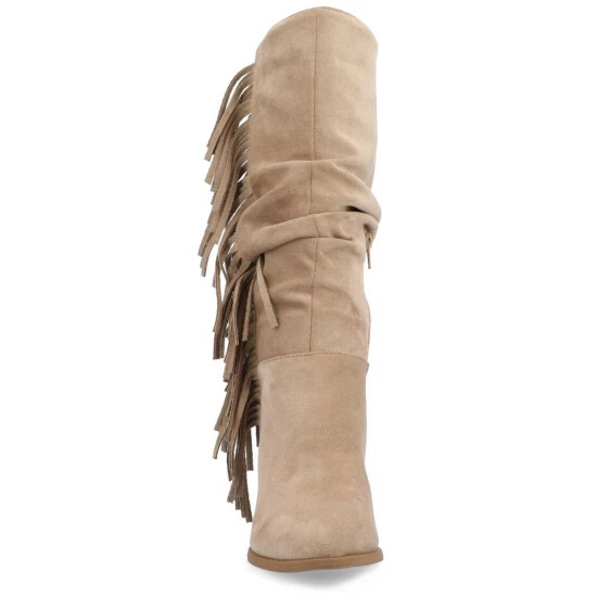 Best deal 😀 Journee Collection 👩 Womens Tru Comfort Foam Hartly Boot Taupe 🤩 - Image 6