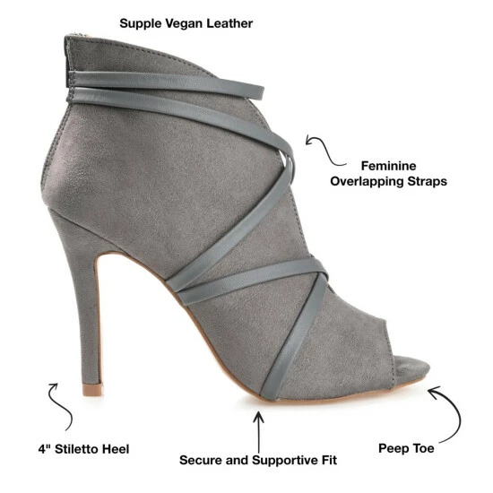 Discount โญ Journee Collection ๐ฉ Women's Wide Width Samara Bootie Cognac ๐ฅ - Image 8