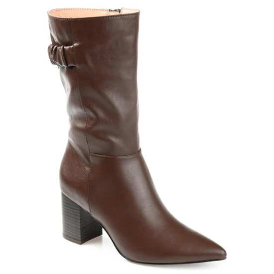 Wholesale 👍 Journee Collection 👩 Women's Tru Comfort Foam™ Wilo Boot Brown 🌟